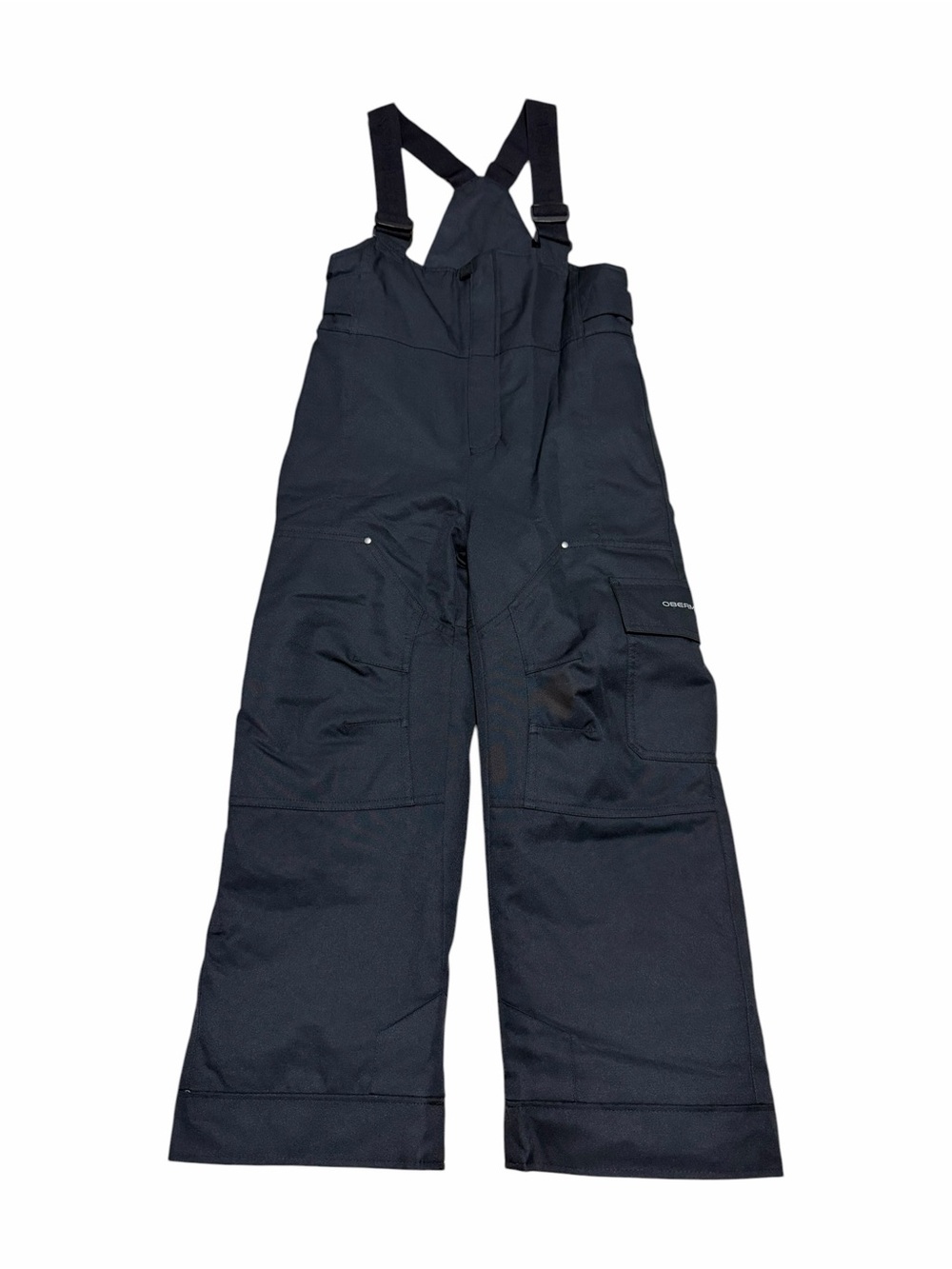 Obermeyer Boys Volt Bib Ski Pants with I-Grow System | Black | Size 7
